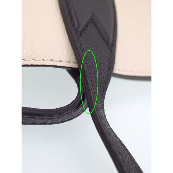 Louis Vuitton LockMe Go Tote Bag Calf Leather Quartz Kabuki Black - Picture 8 of 9